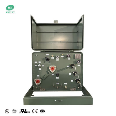 Máy biến áp pha đơn 125Kva 12470V Máy biến áp điện Giá nhà máy đáp ứng các tiêu chuẩn ANSI / IEEE CSA