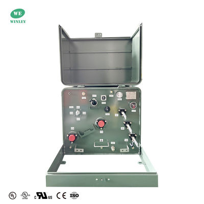 Máy biến áp phân phối một pha 75kVA gắn trên bệ hạ thế 34.5kV xuống 240V Tiêu chuẩn ANSI IEEE