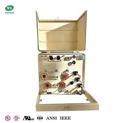 Máy biến áp một pha 25kva gắn trên bệ 316 SS FR3 13800v đến 120v Máy biến áp hạ áp phân phối điện được chứng nhận ULCertified