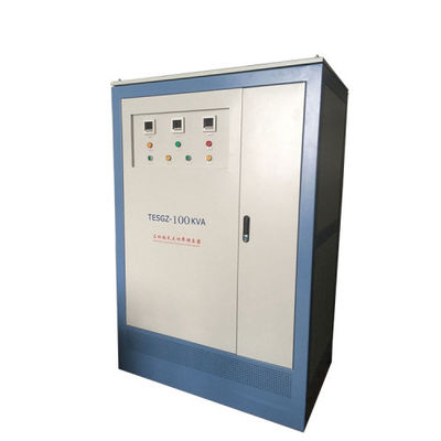 Điều khiển động cơ 100KVA Bộ điều chỉnh điện áp xoay chiều 3 pha 415V / 415V 2%