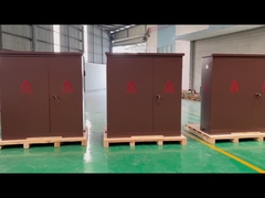 45Kva Ba pha đệm gắn máy biến áp dầu ngâm phân phối 12470V bước xuống UL chứng nhận