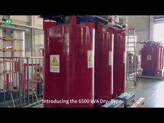 Máy biến áp khô kiểu đúc epoxy cuộn dây 6500kva 33000V đến 900V AS60076